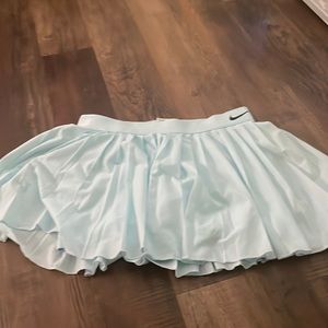 nike tennis skirt court victory discontinued teal/blue color